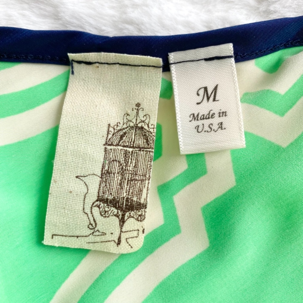 Excellent Condition Francesca’s Boutique Green & White Maxi Dress - Picture 13 of 14